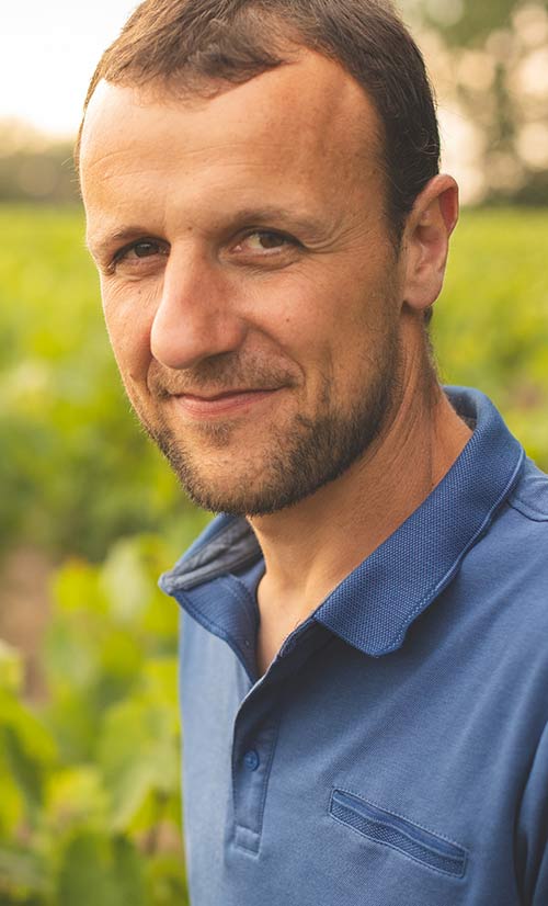 Damien Grandjouan, viticulteur St Mars de Coutais